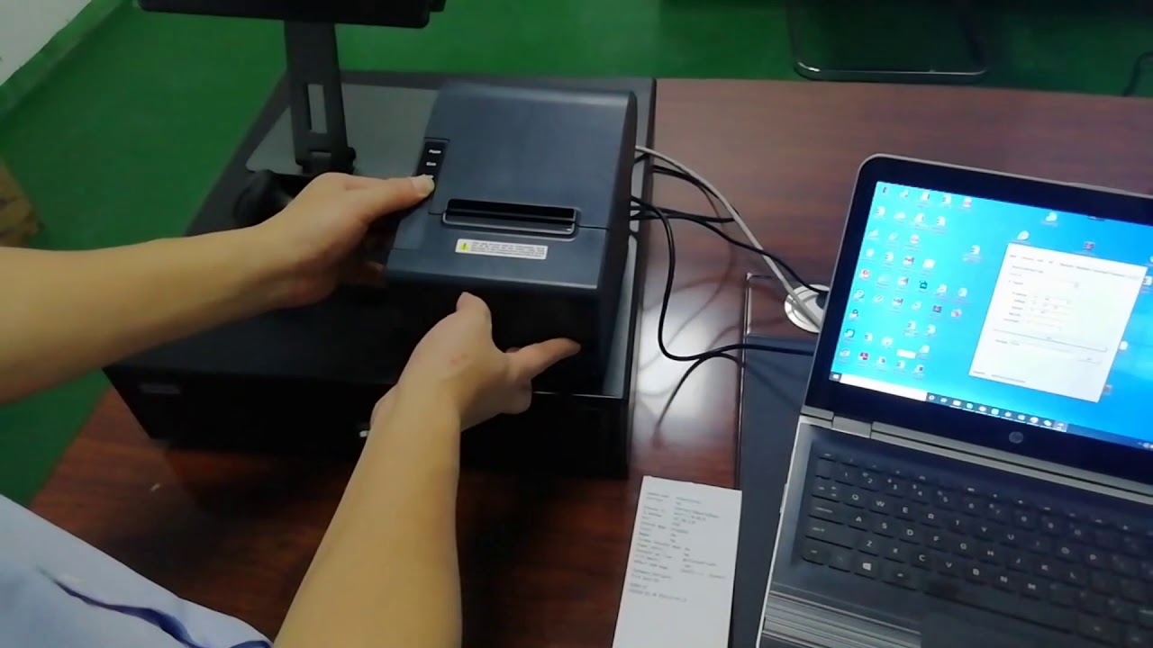 how to connected the Cash register