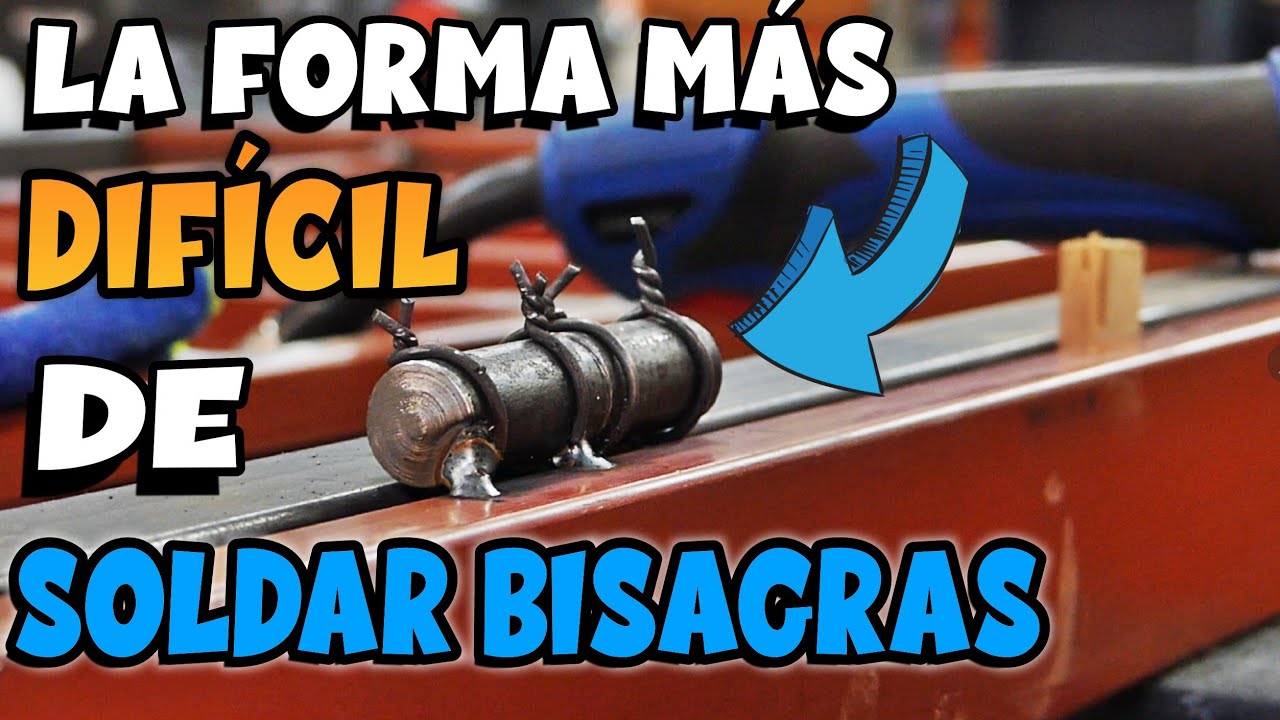 ✅ Como SOLDAR Bisagras Tubulares MEDIDAS TIPS y CONSEJOS ✅