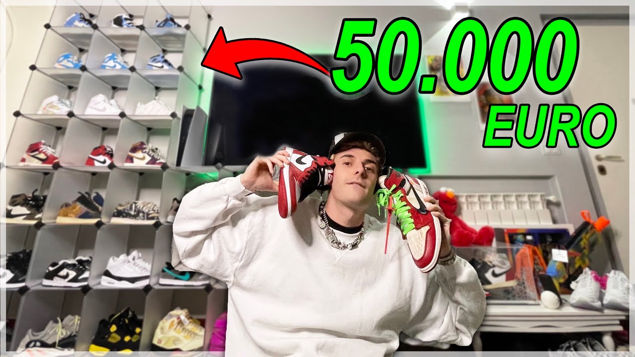 LA MIA COLLEZIONE DI SNEAKERS AGGIORNATA DA 50.000 EURO!
