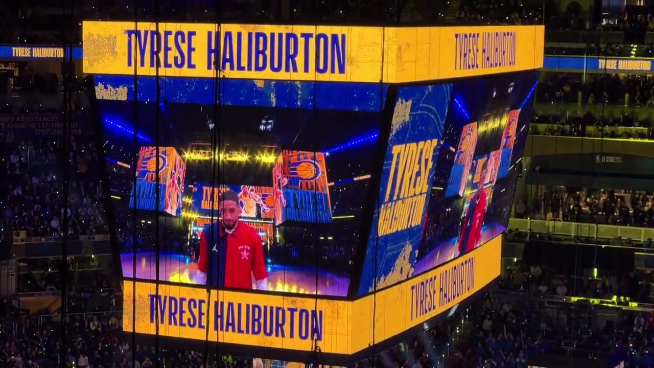 Eastern Conference All-Star introduced by Troy Pepper at the 2024 NBA All-Star Game
