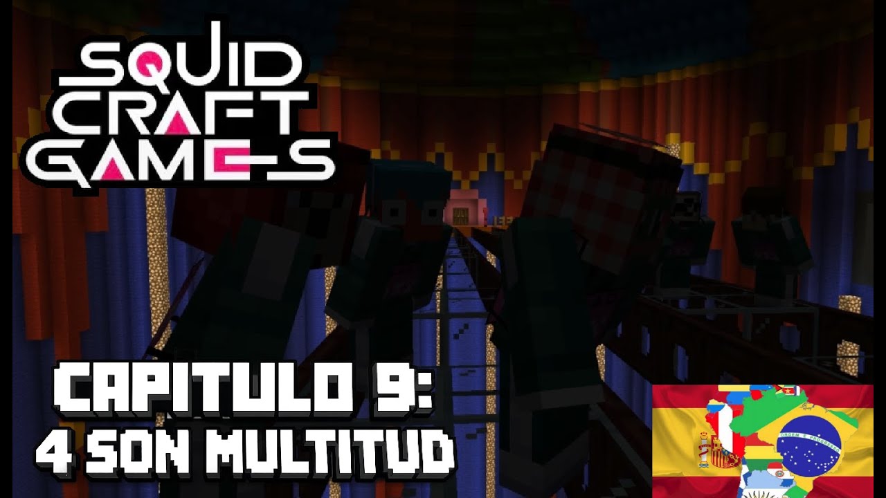 Squid Craft Game – Capítulo 9: 4 Son Multitud