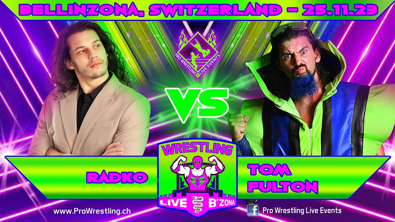 Radko vs Tom Fulton - Wrestling Live Bellinzona - 25.11.2023