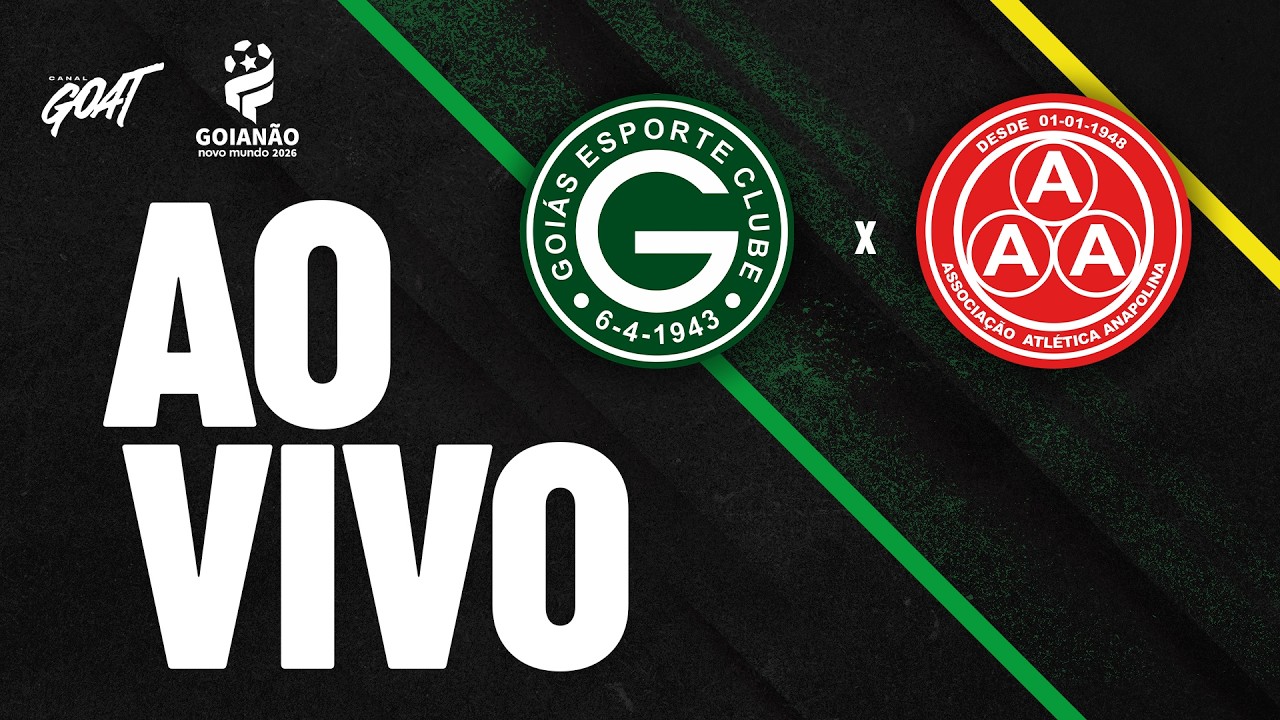 GOIÁS X ANAPOLINA | SEMIFINAL | CAMPEONATO GOIANO | AO VIVO E COM IMAGENS