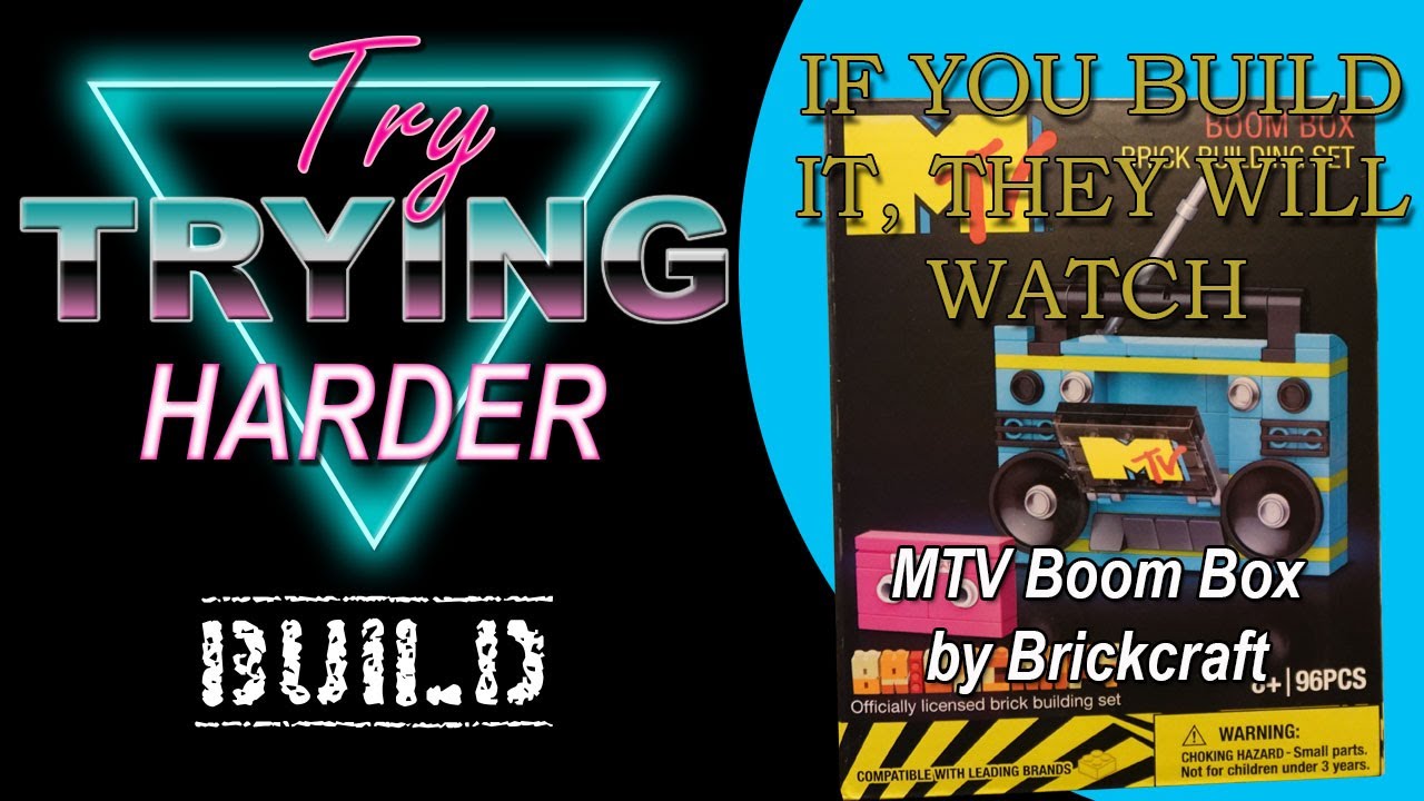 Этот бумбокс MTV от Brickcraft просто невероятен | Сборка TTH #14 #распаковка #brickcraft #nonleg...