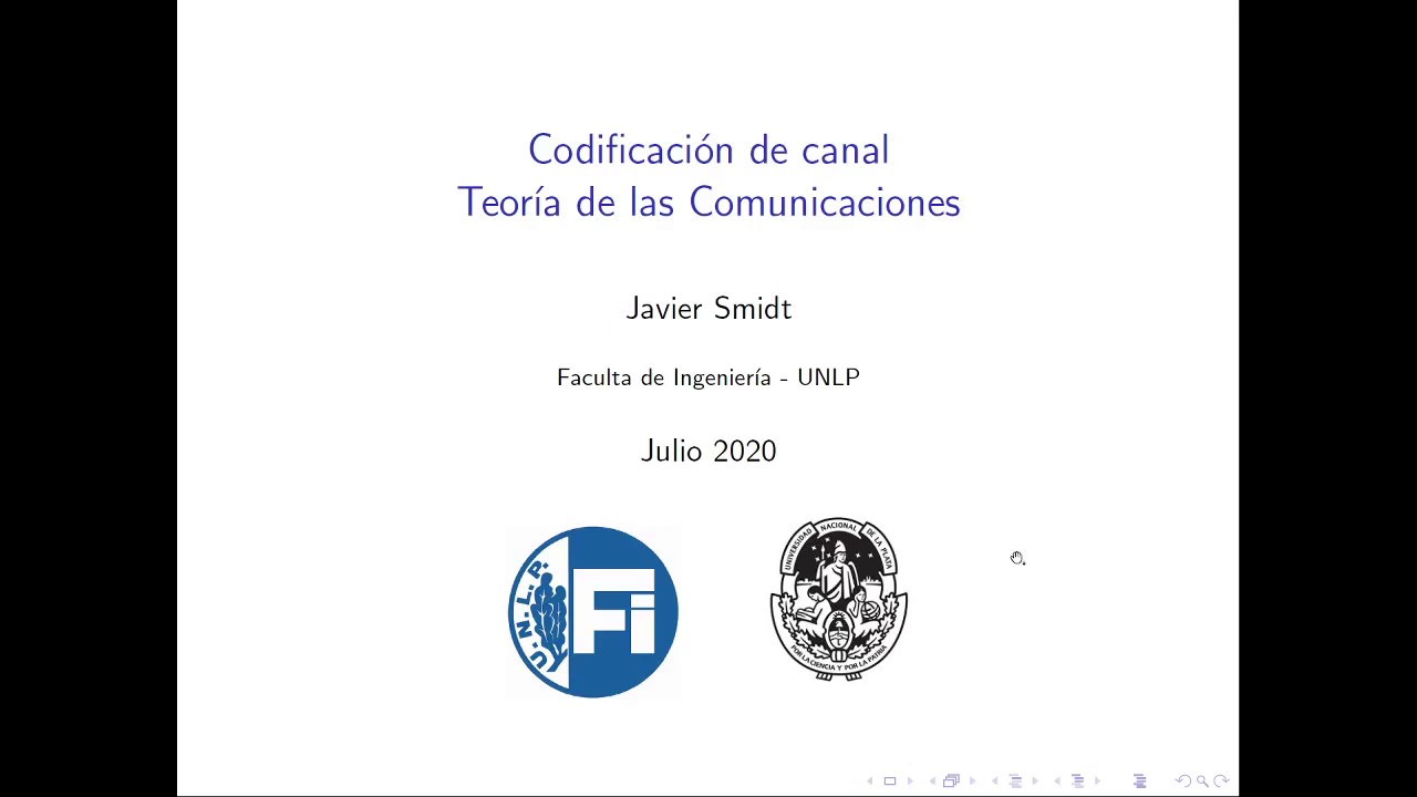 Codificaci&oacute;n de canal