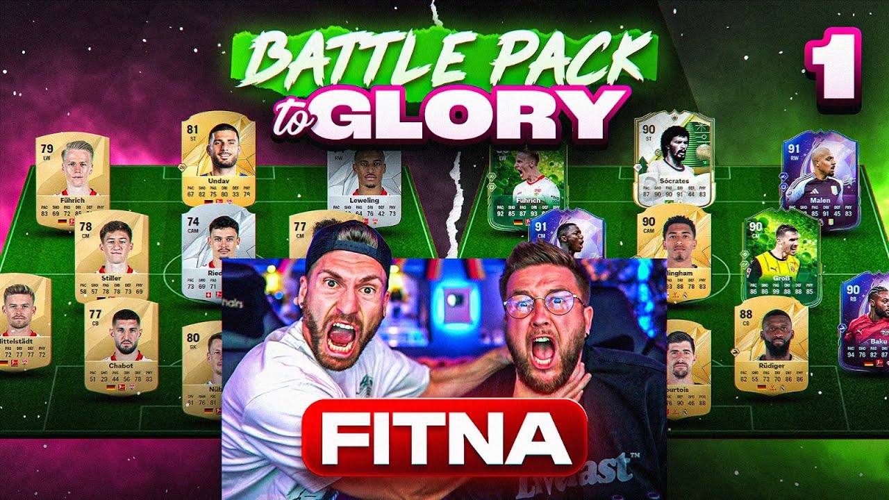 Es geht wieder LOS 😱 Einer STARTET KRANK der ANDERE bekommt …. 😂BATTLE PACK 2 GLORY #1