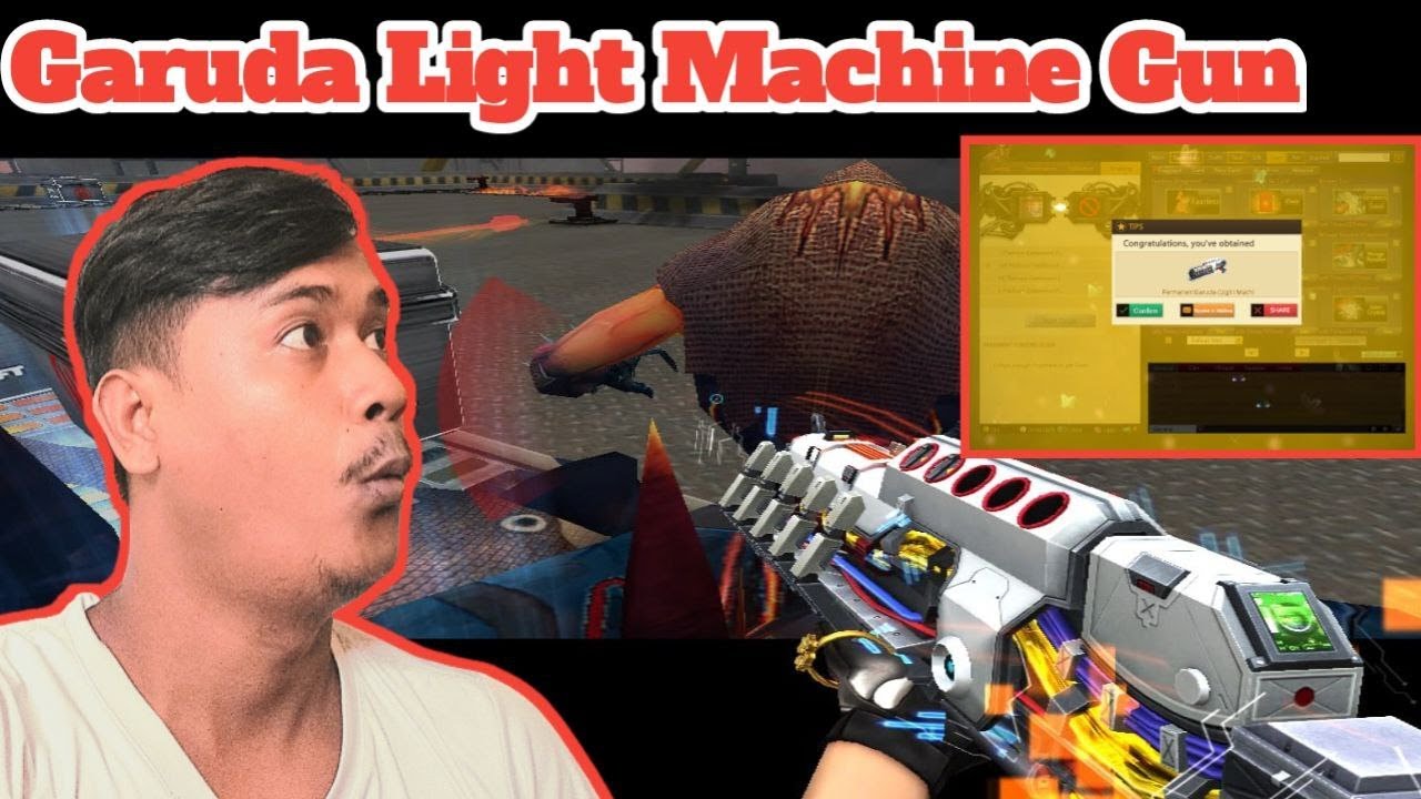 Garuda Light Machine Gun pve by ak2 kh #反恐行动online