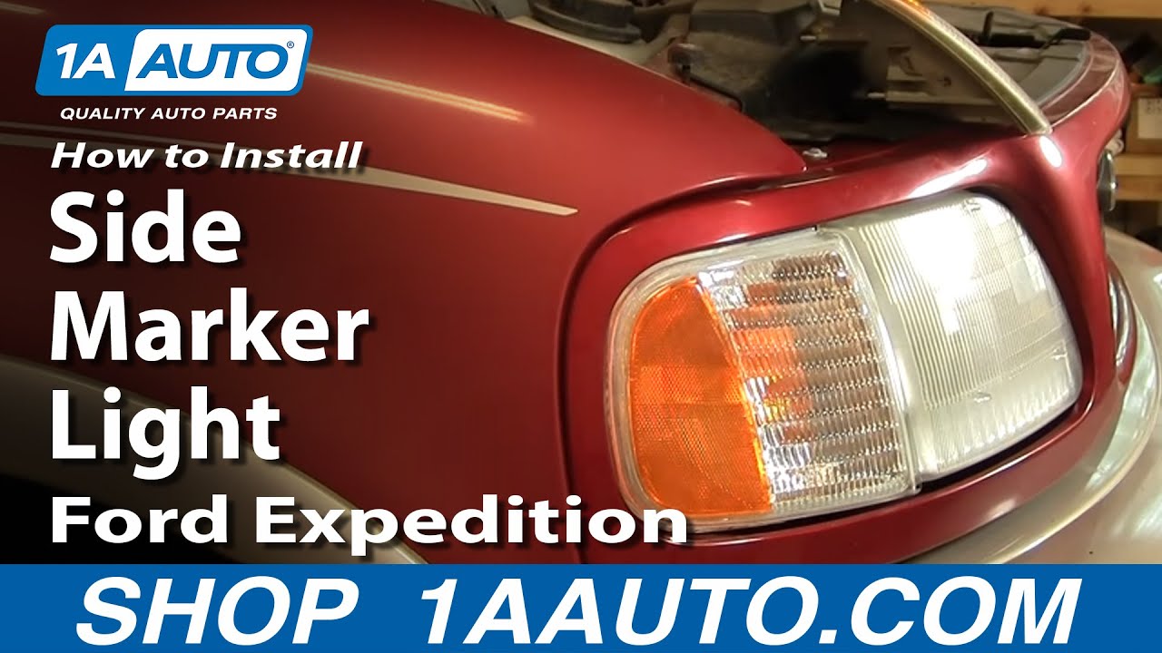 How To Replace Side Marker Light 97-03 Ford Expedition