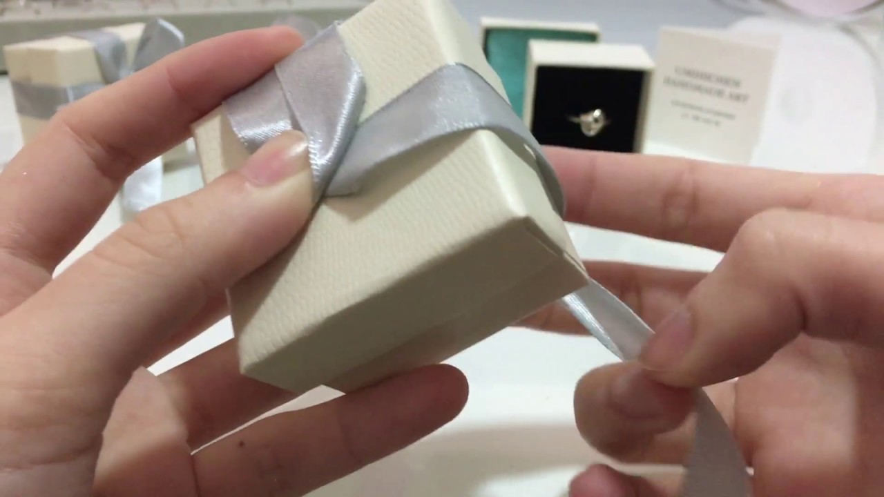 看一次就學會的緞帶綁法～ How to Tie the Perfect Bow (Tiffany緞帶綁法 禮物包裝 蝴蝶結) 動感配樂版