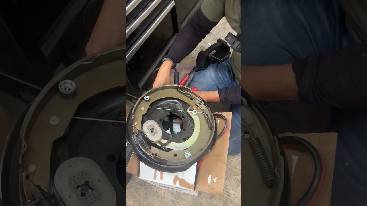 Testing trailer brake magnets the quick easy way