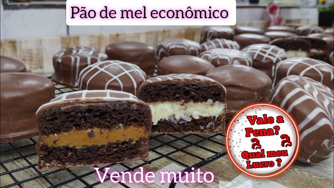 QUAL MEU LUCRO VENDENDO PÃO DE MEL?   PÃO DE MEL ECONÔMICO / VENDE MUITO / FAÇA E VENDA