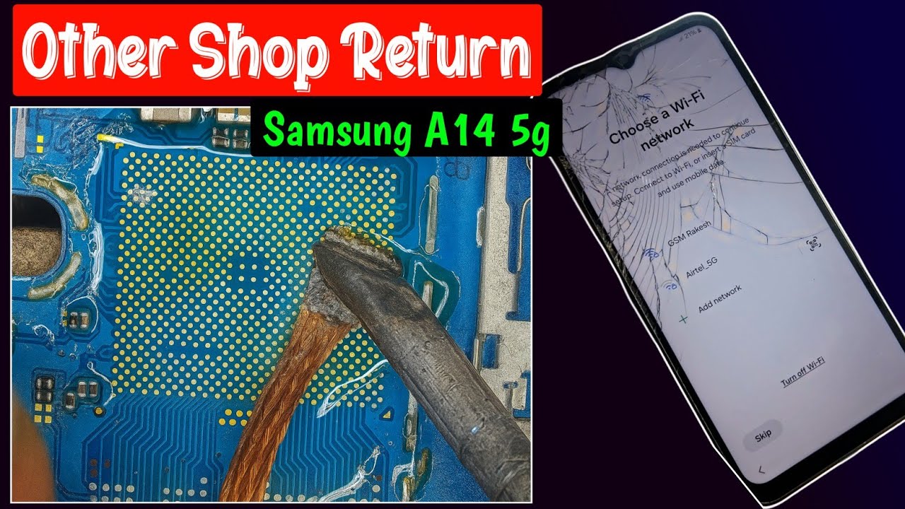 Samsung A14 5g Dead Solution | Простые советы и рекомендации по реболлингу процессоров Android Mo...