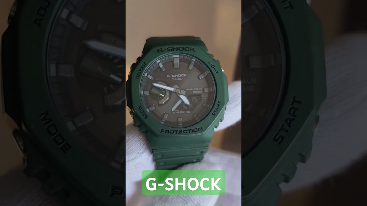 G-SHOCK 2100 &bdquo;CasiOak&ldquo; &ndash; Bluetooth & Solar: Die beste Outdoor-Uhr?