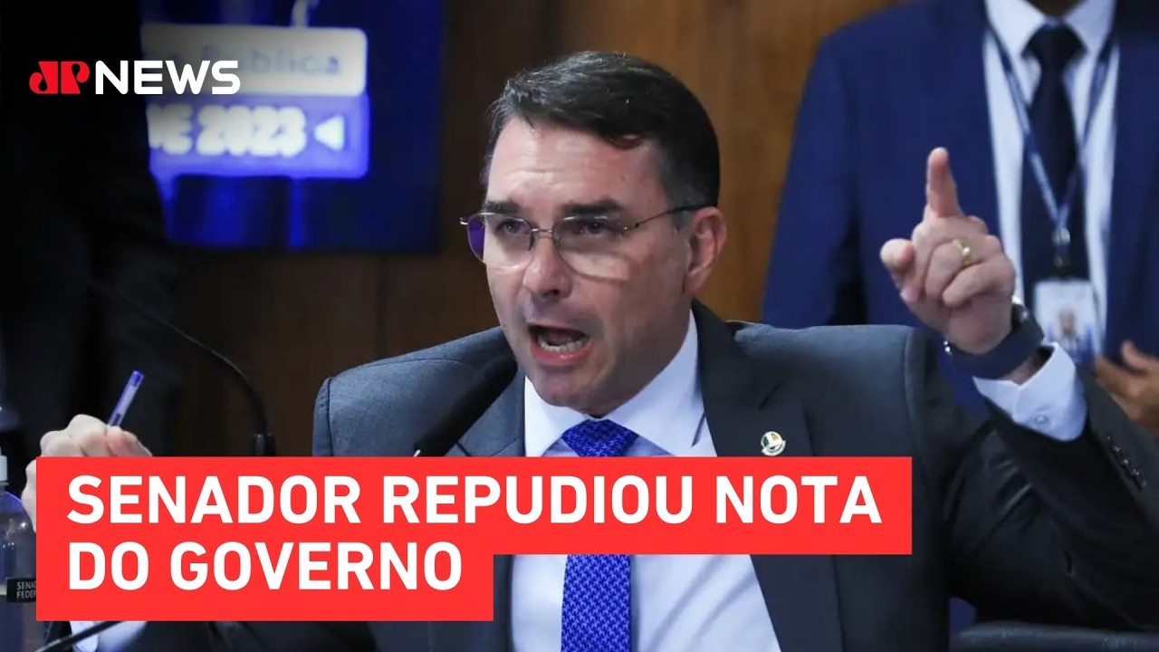 Flávio Bolsonaro diz que Lula apoia o Irã