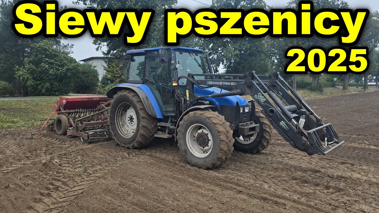 Aktualności z gospodarstwa #5 Siewy pszenicy, odmiany, nawożenie, ziemniaki, uprawianie. 2025 R.