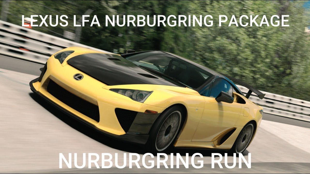 LEXUS LFA NURBURGRING PACKAGE I ASSETTO CORSA NURBURGRING RUN #1