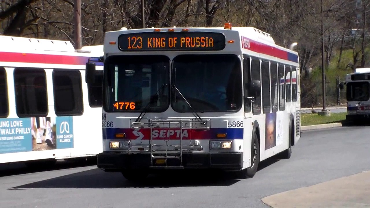 SEPTA BUSES @ 69TH STREET TRANSPORTATION CENTER PART 1