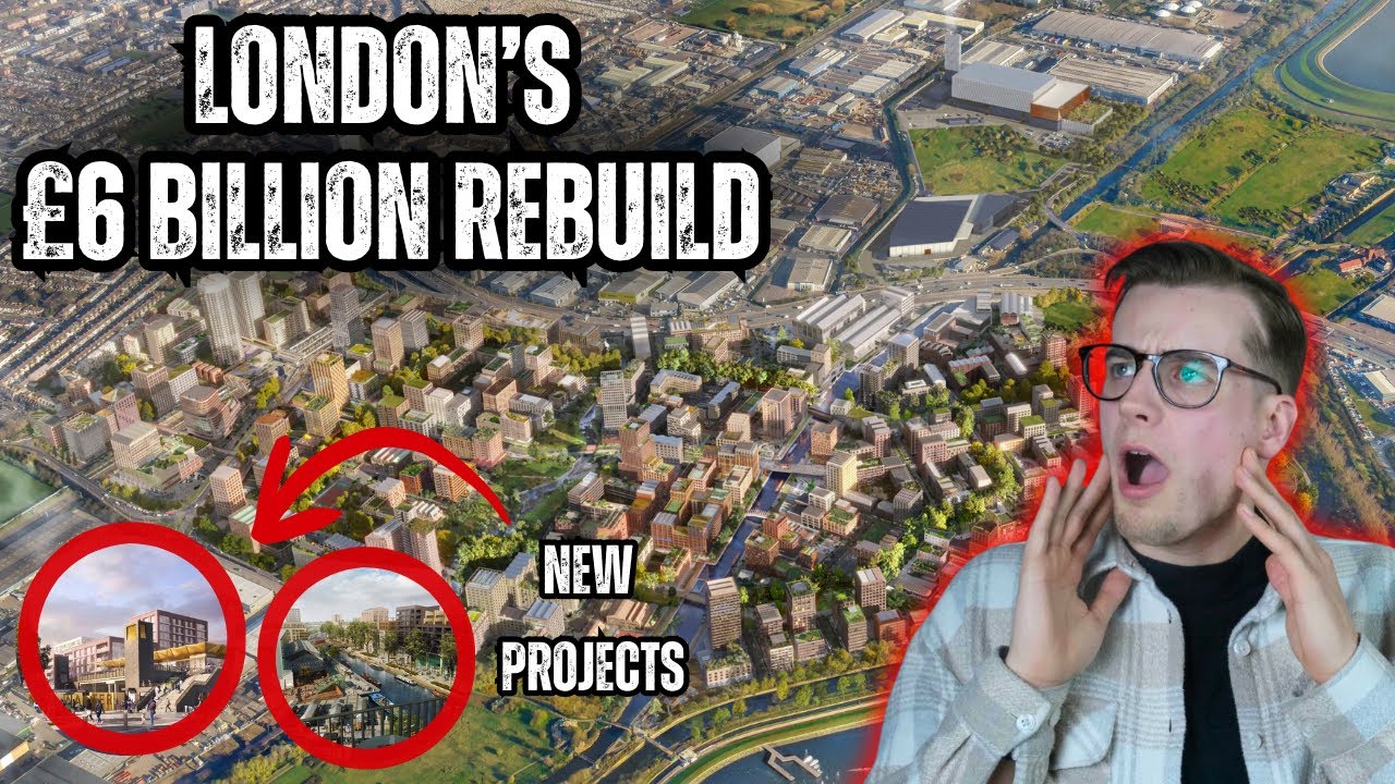North London’s £6 BILLION MASSIVE Regeneration‼️
