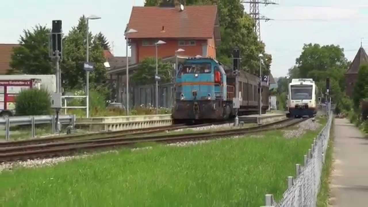 Kaiserstuhlbahn WSEG Kreuzungsbahnhof Eichstetten