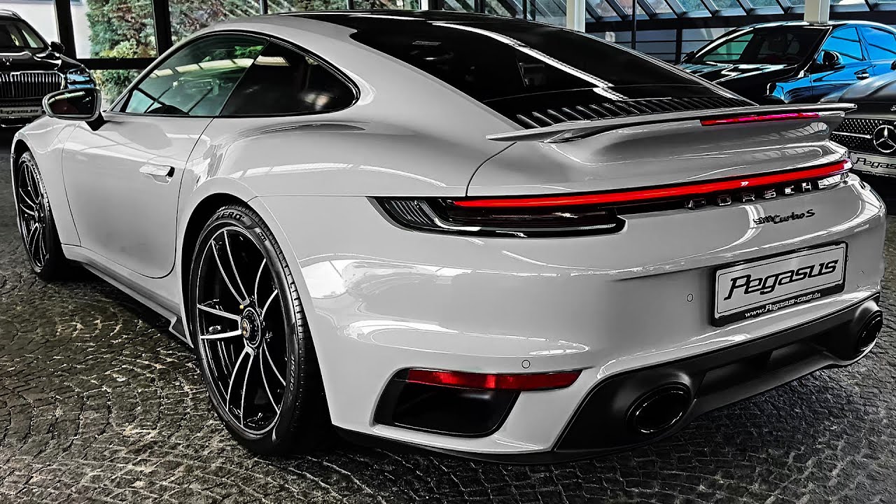 Porsche 911 Turbo S 2024 года — Звук, интерьер и экстерьер