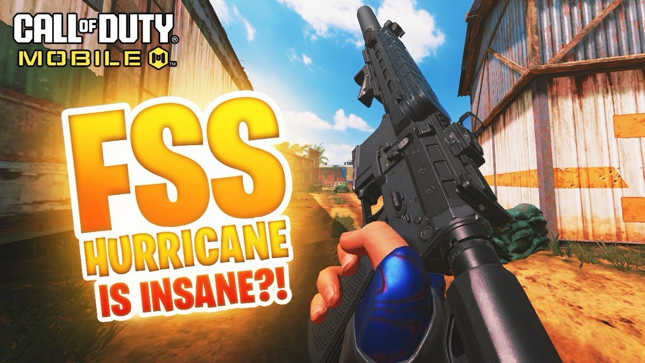 🔥 FSS Hurricane is BROKEN! 😱 Best Gunsmith + Legendary Ranked Gameplay | COD Mobile codm  hurricane