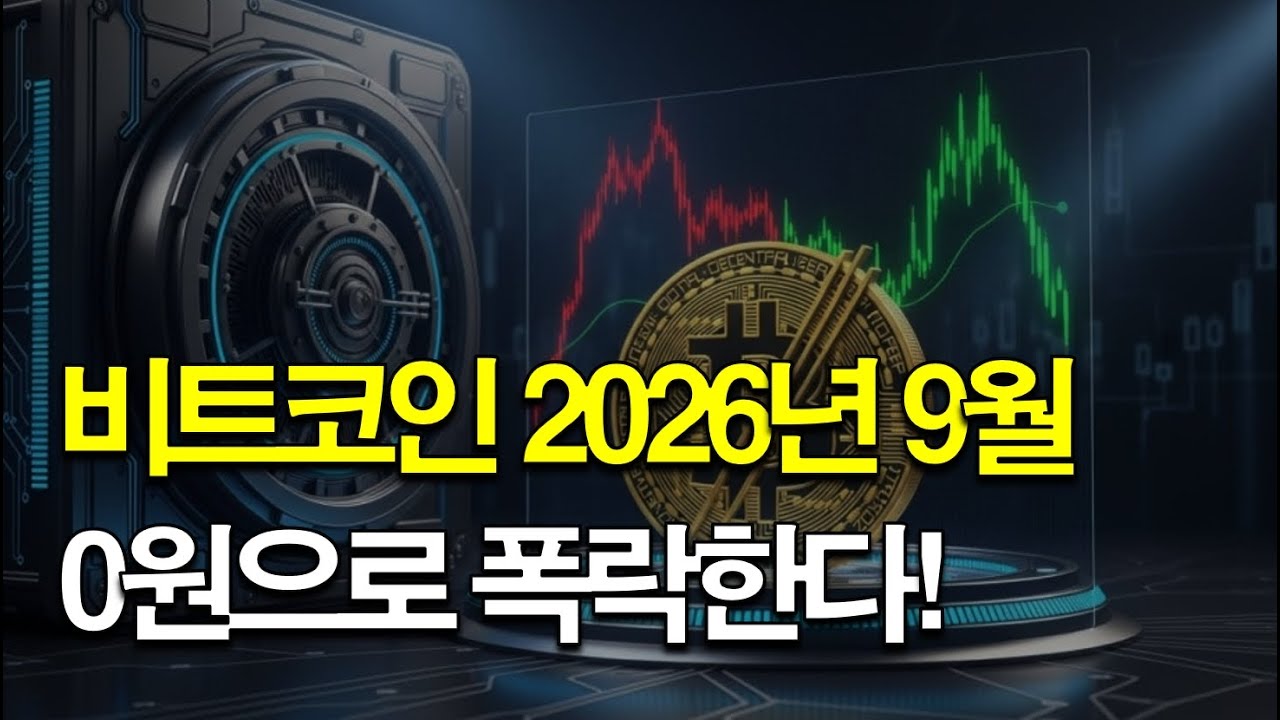 비트코인 2026년 9월 0원으로 수렴한다!!