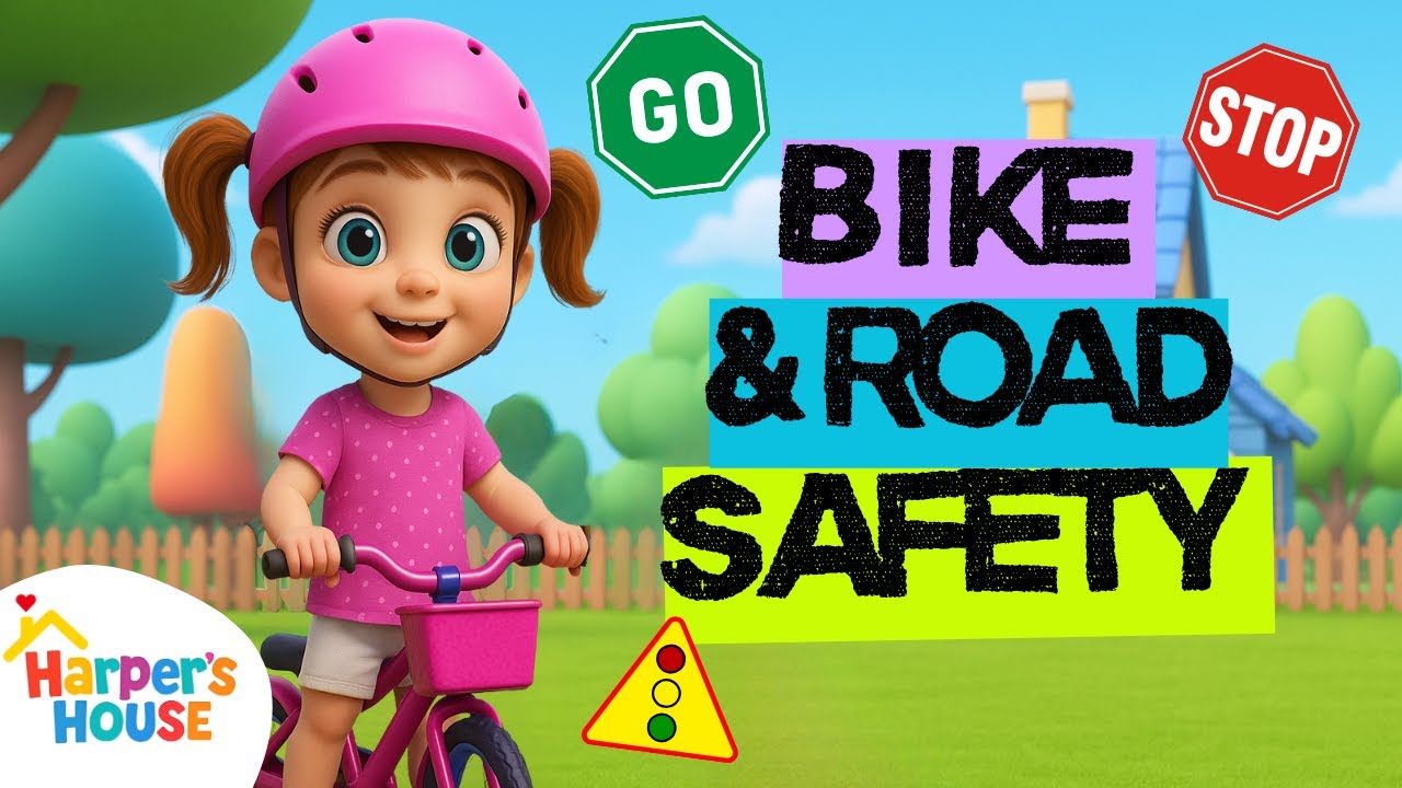 Learn to Ride a Bike + Road Safety for Kids