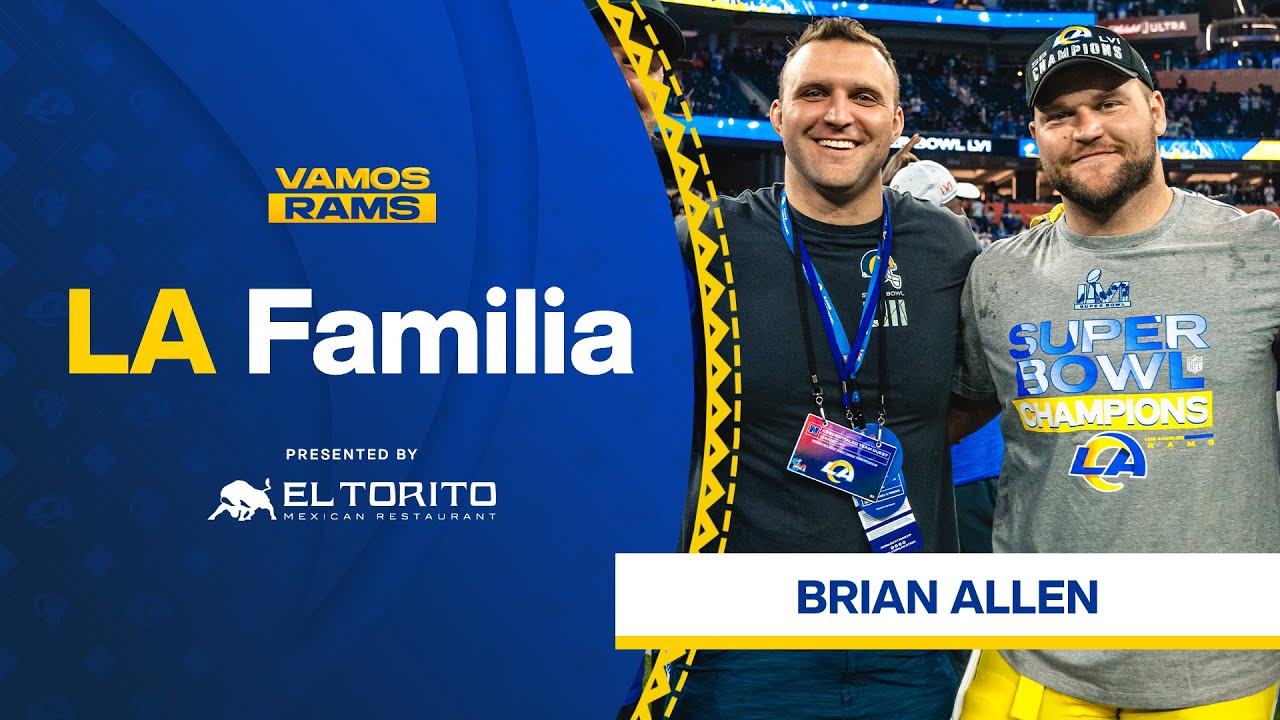 Rams C Brian Allen Looks Back On Growing Up With 