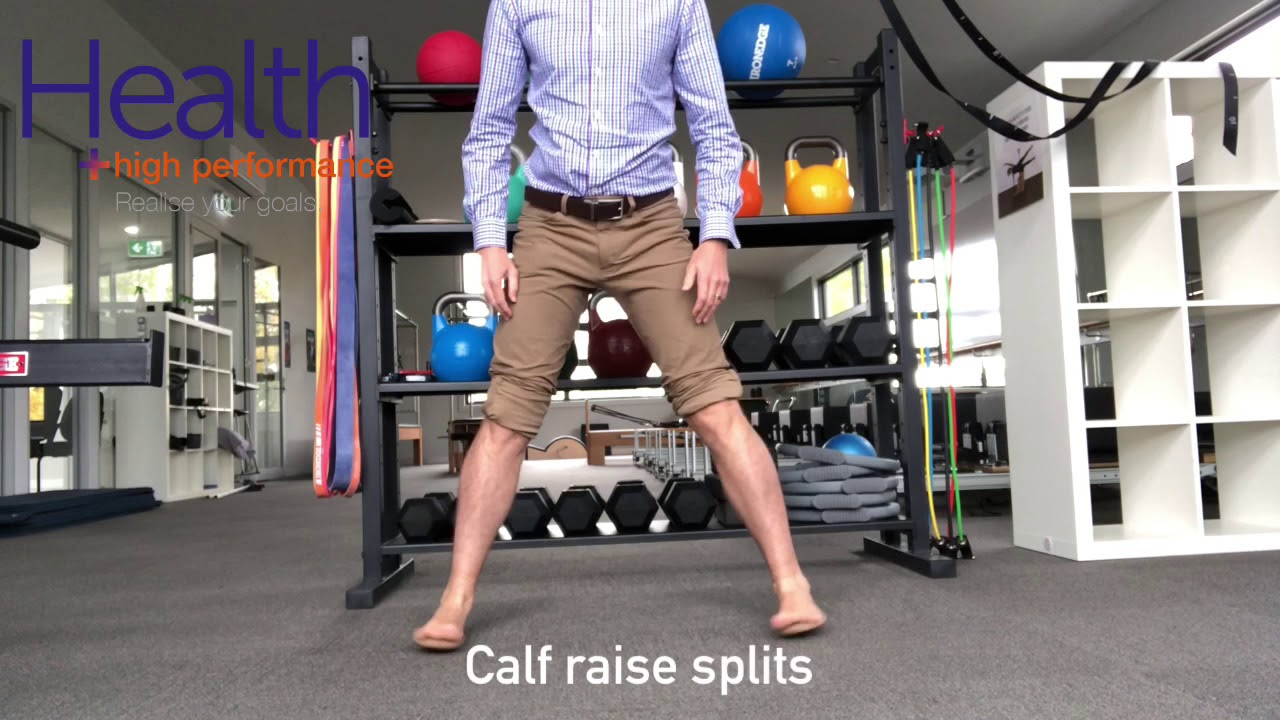 Foot exercises for calf strain | Melbourne Sports Chiropractor