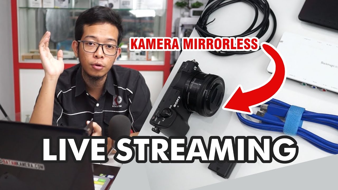 Cara Live Streaming Pake Kamera Mirrorless di Youtube atau Facebook