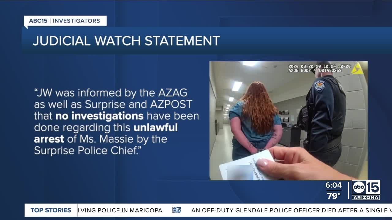 Legal group finds arrest at Surprise city council meeting wasn't investigated