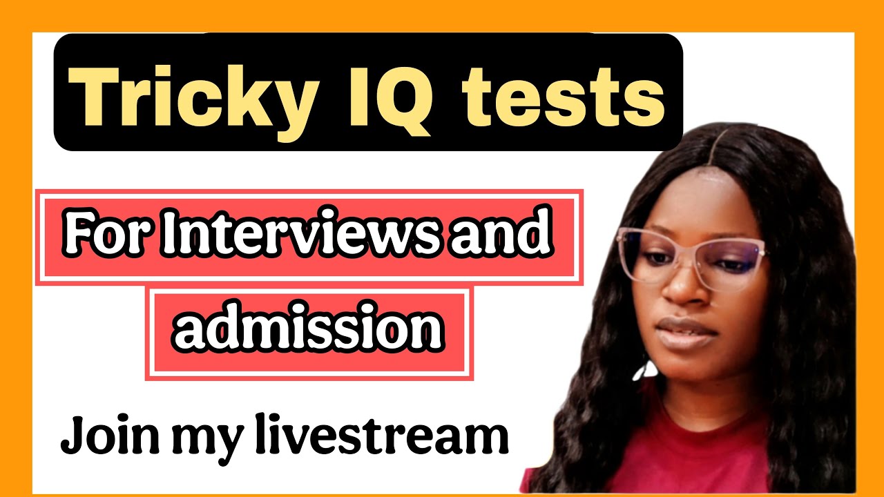 Logical reasoning tests for interviews and admissions.