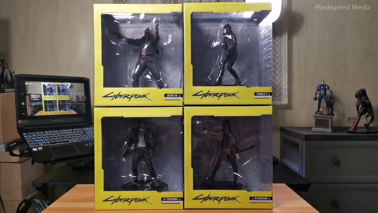 Unboxing Dark Horse Cyberpunk 2077 Figures