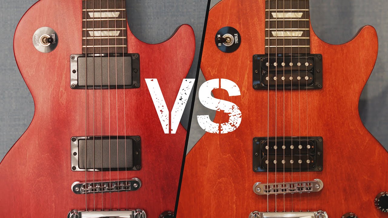 COVERED VS UNCOVERED PICKUPS | Gibson LPJ | SOUND DEMO