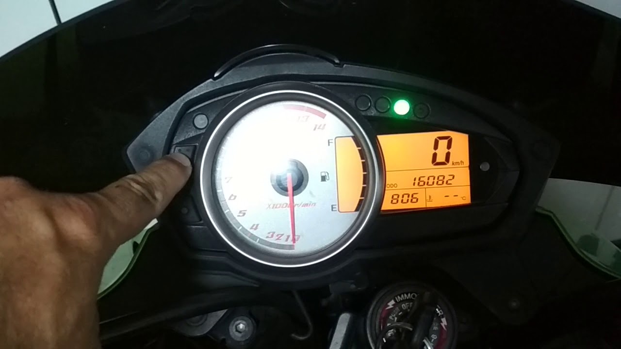 Kawasaki z750 fl error - how to check error code