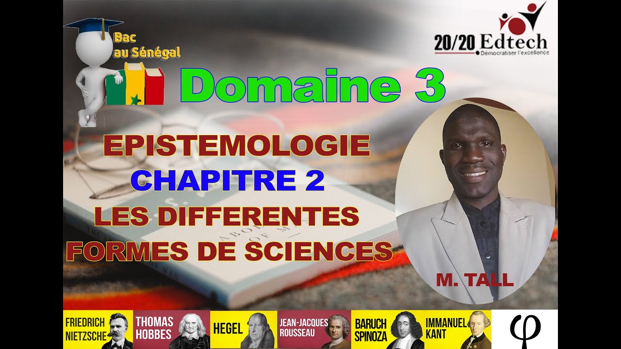 Domaine 3 Les diff&eacute;rentes formes de sciences