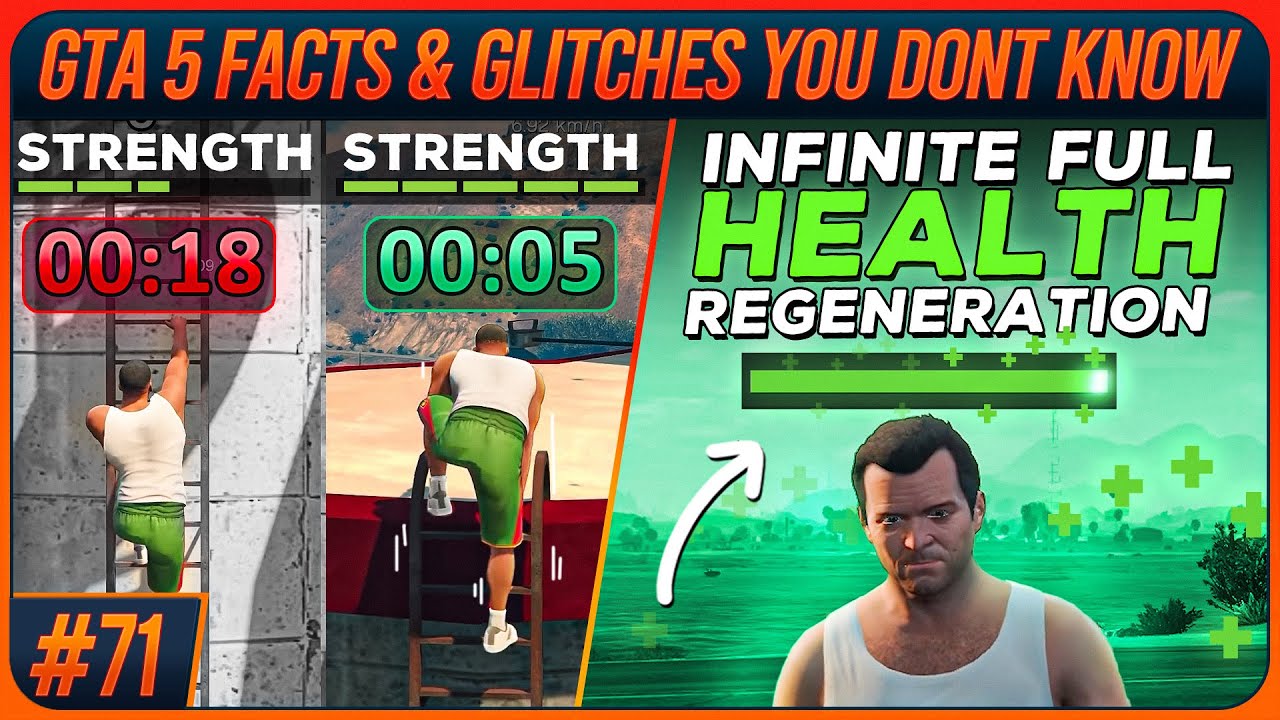GTA 5 Facts and Glitches You Don't Know #71 (From Speedrunners)