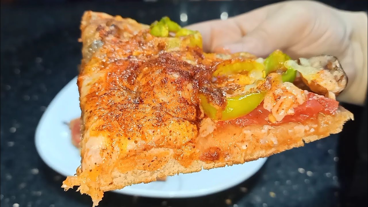 بيتزا الشعير🍕لا بيض.لا حليب.لا دقيق.للدايت ومرضى السكر لو كارب صيام متقطع @sokerdietwithradwa