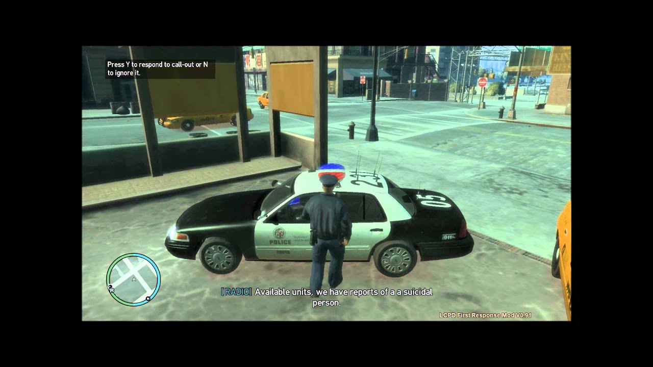 GTA IV- LCPD on patrol (Day 1)