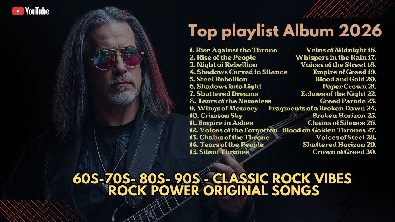 80s Classic Rock playlists inspired by the golden era of rock 80s hard rock, metal,rock ballads