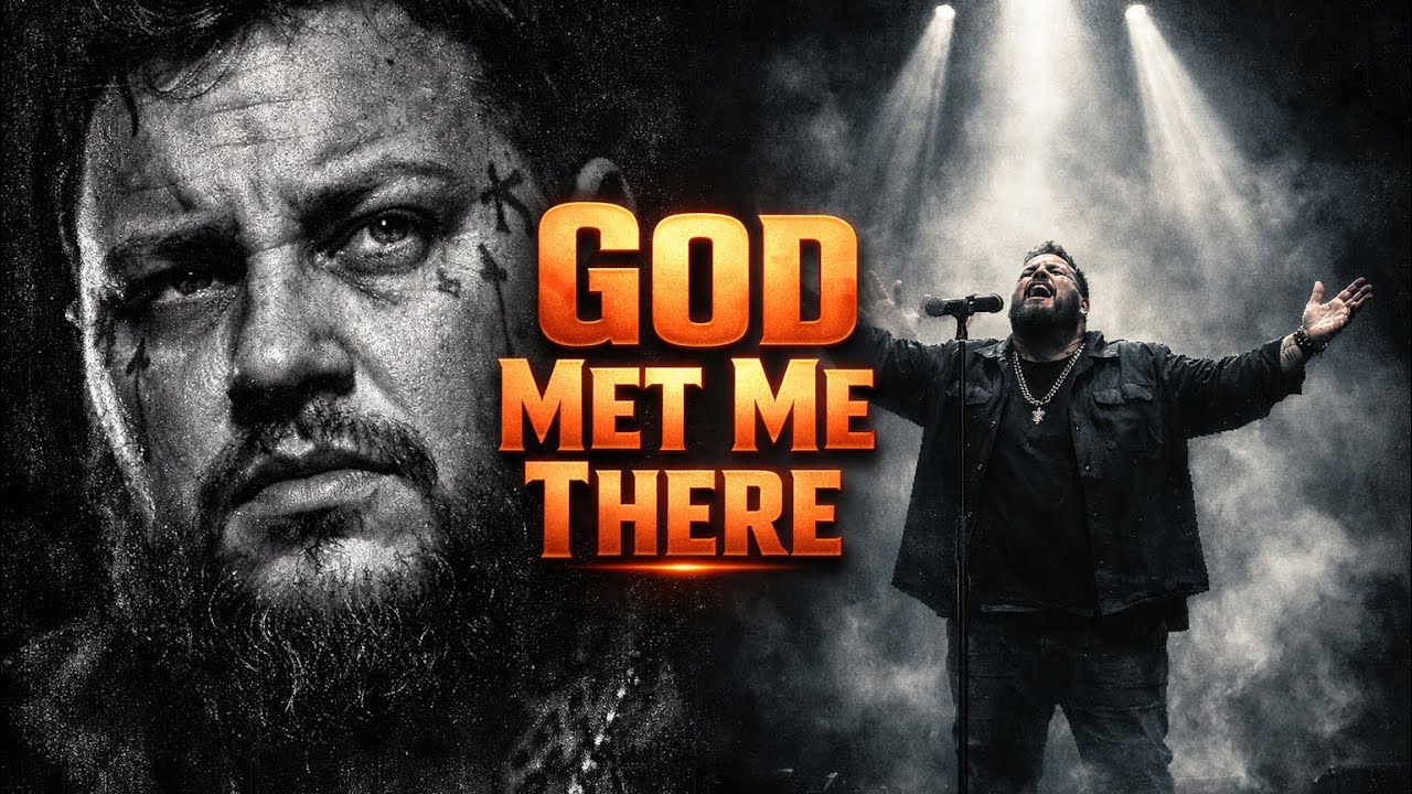 “God Met Me There | Emotional Gospel Cry – Jelly Roll inspired Worship” (2026 lyrics music video)