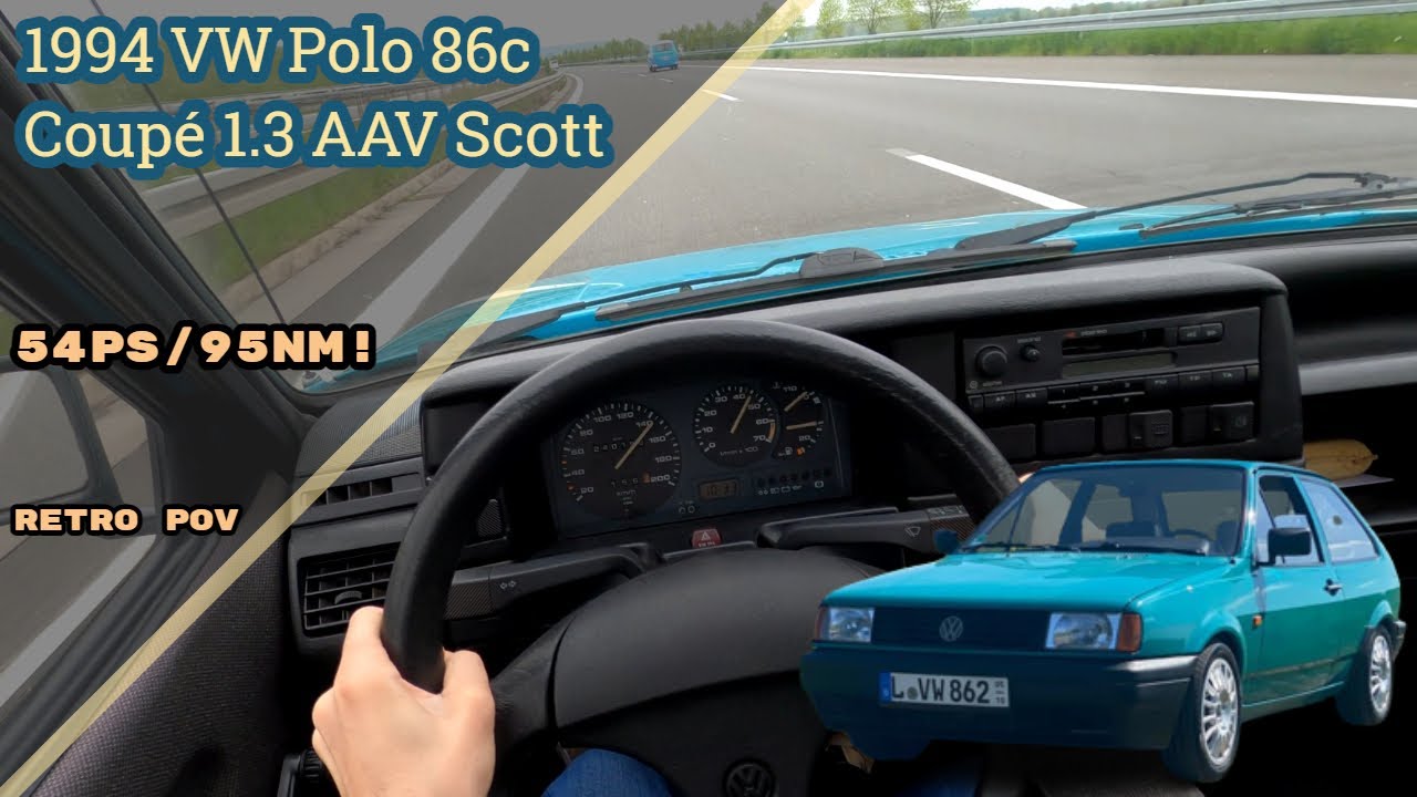 1994 Polo 86c 1.3 AAV RETRO POV Drive | AUTOBAHN, 4K