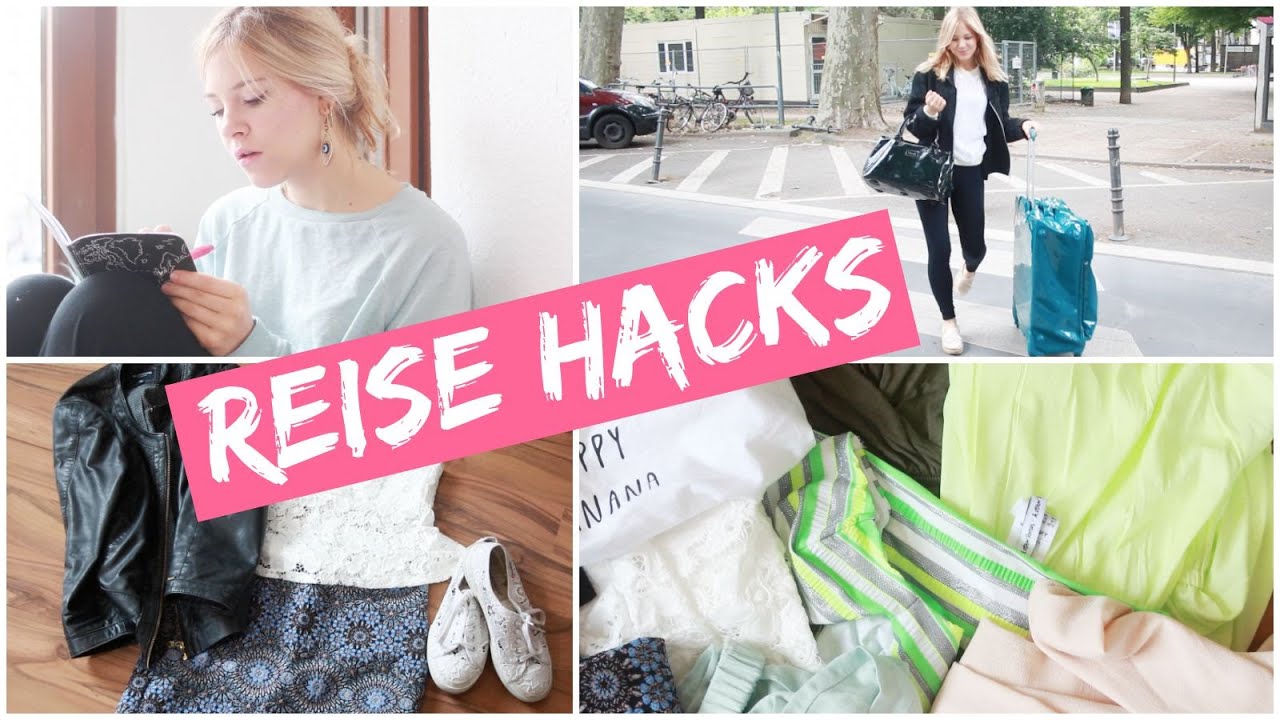 REISE HACKS für den URLAUB I KOFFER PACKEN, OUTFIT & MAKEUP, TO DO LISTE