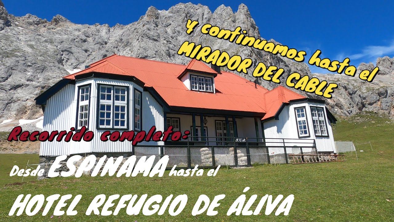 Desde Espinama hasta el Hotel Refugio de Áliva en 4x4 y andando hasta el Mirador del Cable. 4K