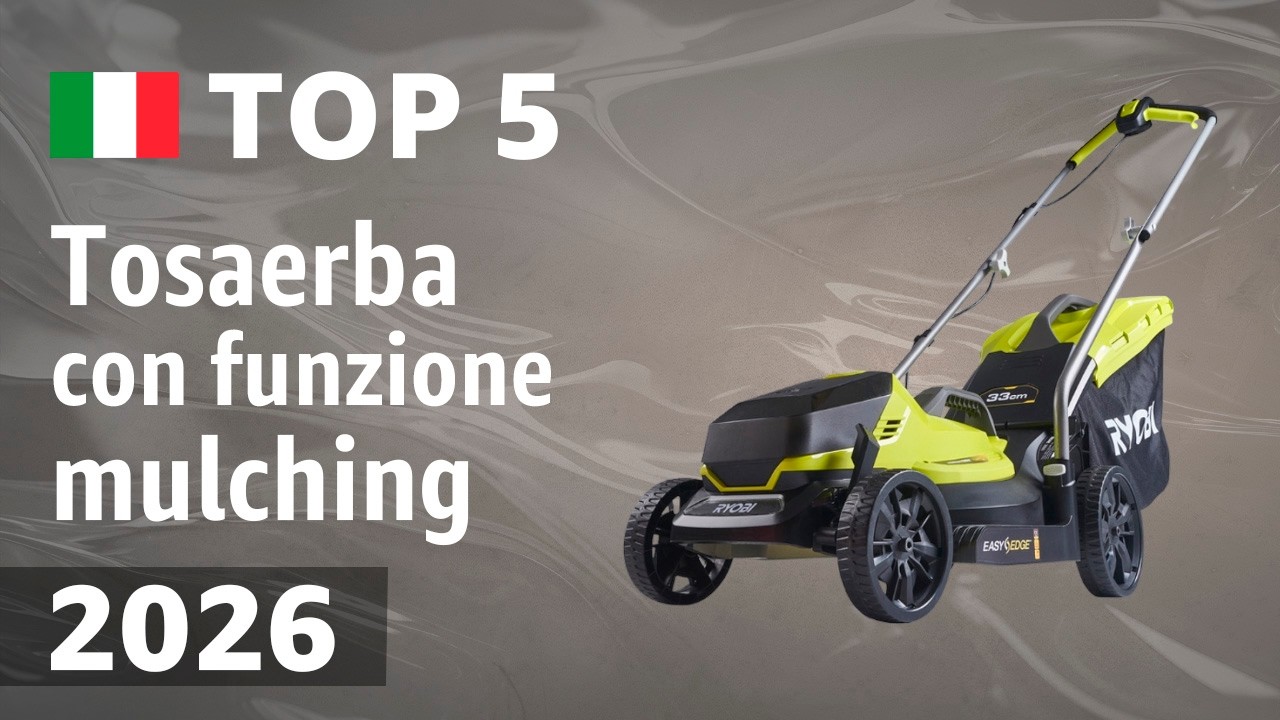TOP—5. Migliori tosaerba con funzione mulching (tosaerba mulching) 2026