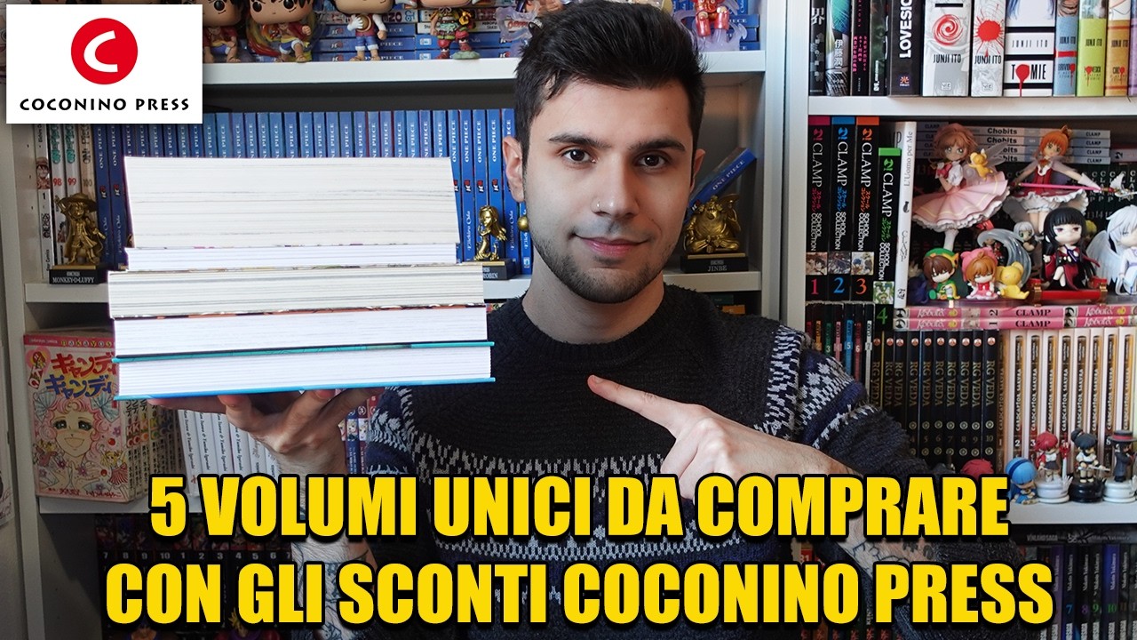 5 VOLUMI UNICI MANGA DA COMPRARE CON GLI SCONTI COCONINO PRESS