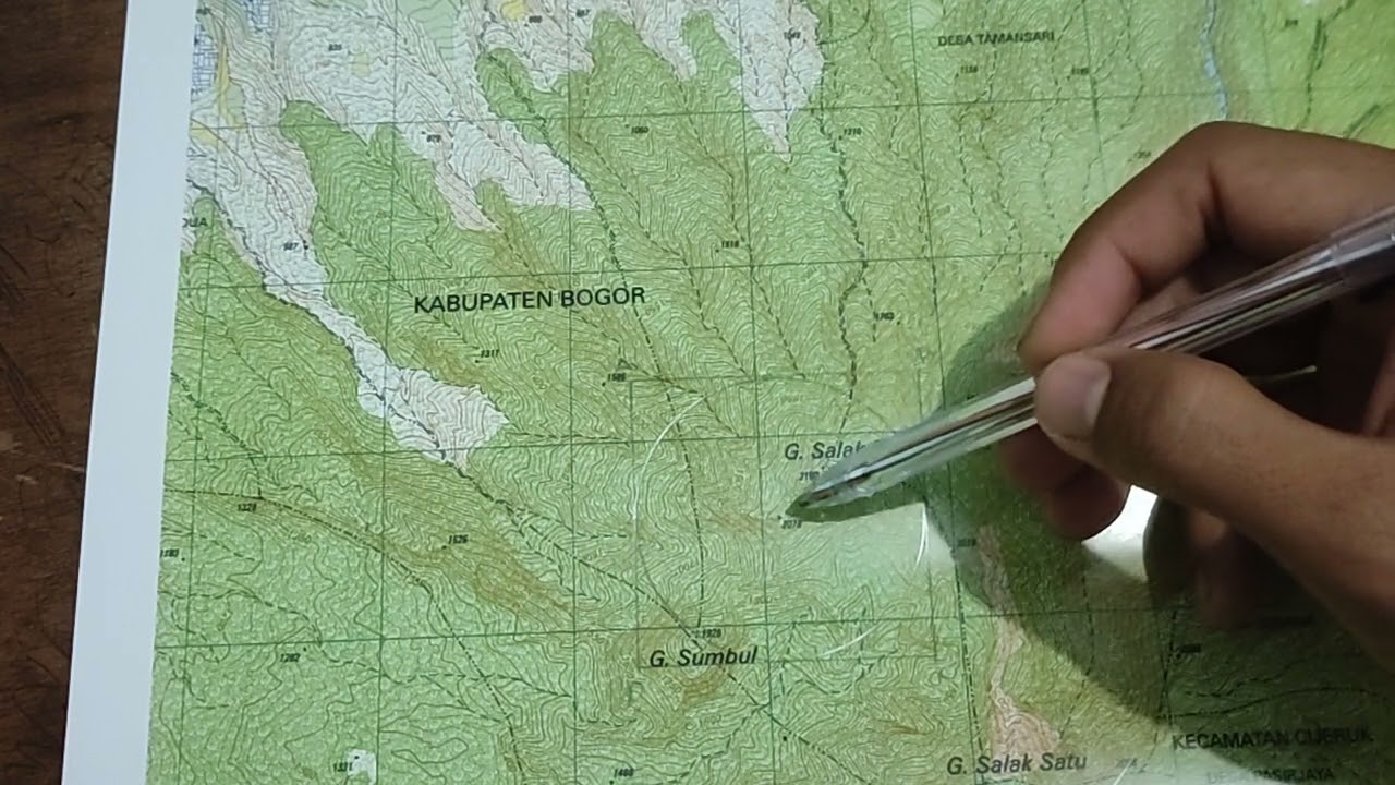 JUNGLE RESCUE - Menentukan Search Area Pencarian di Gunung Hutan