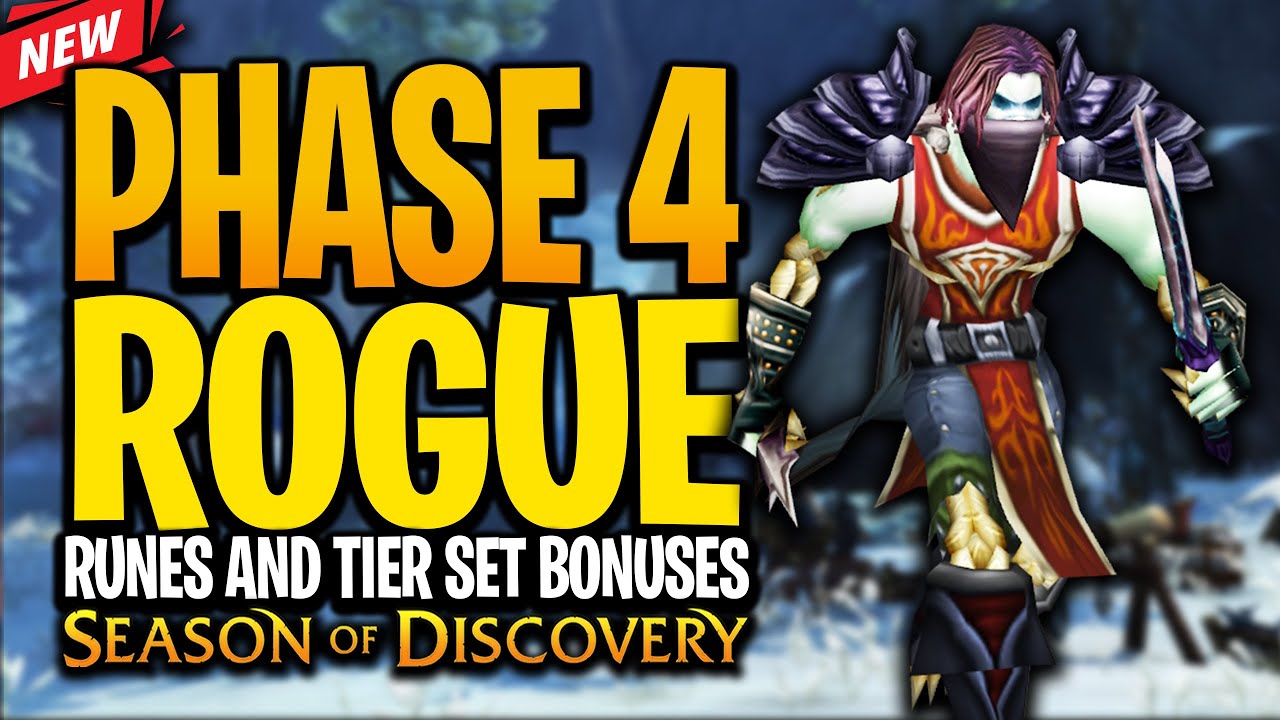 NEW Rogue Runes and Tier Set Bonuses in Phase 4 | Season of Discovery