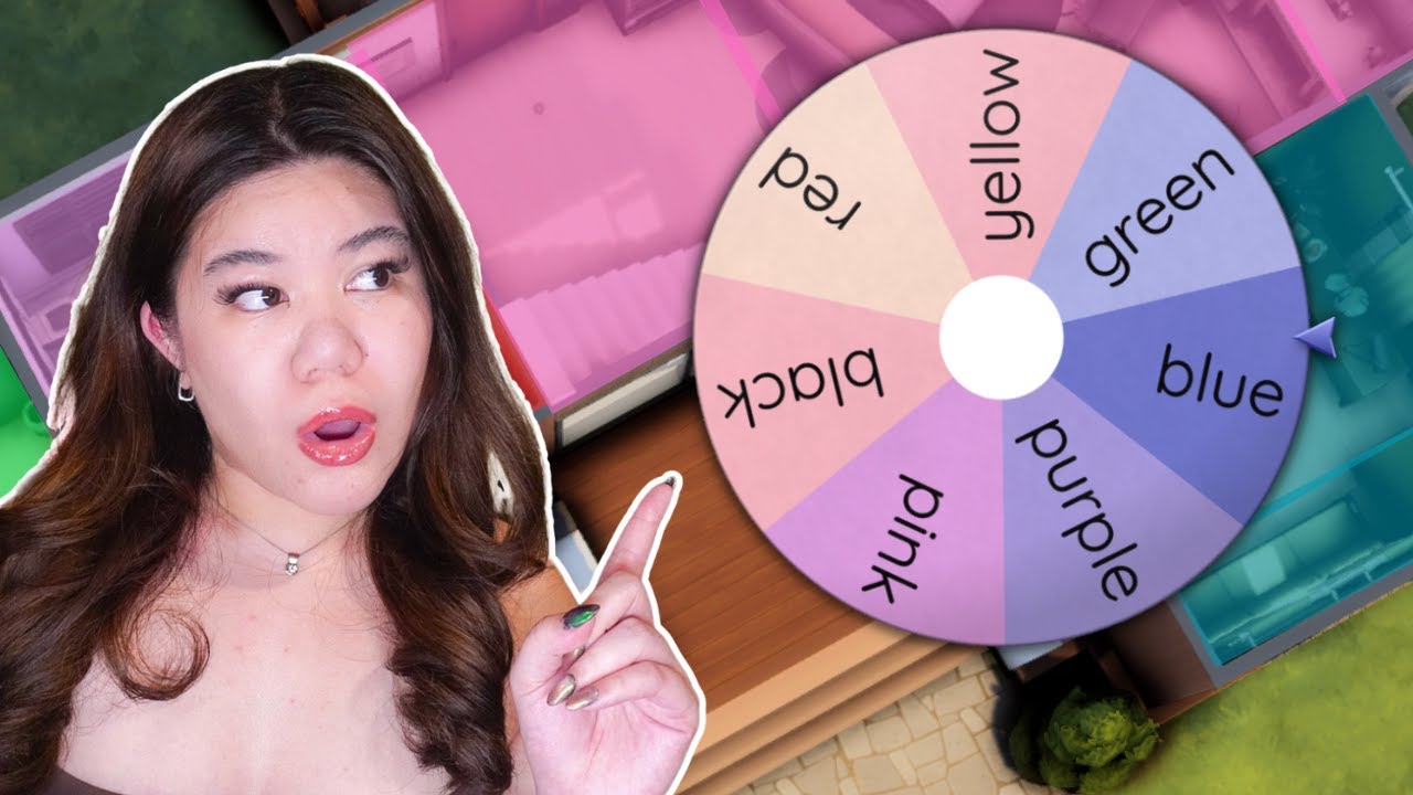 Every room is a different colour?!
