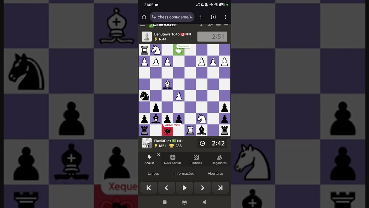 Jogando Blitz Chess.com 